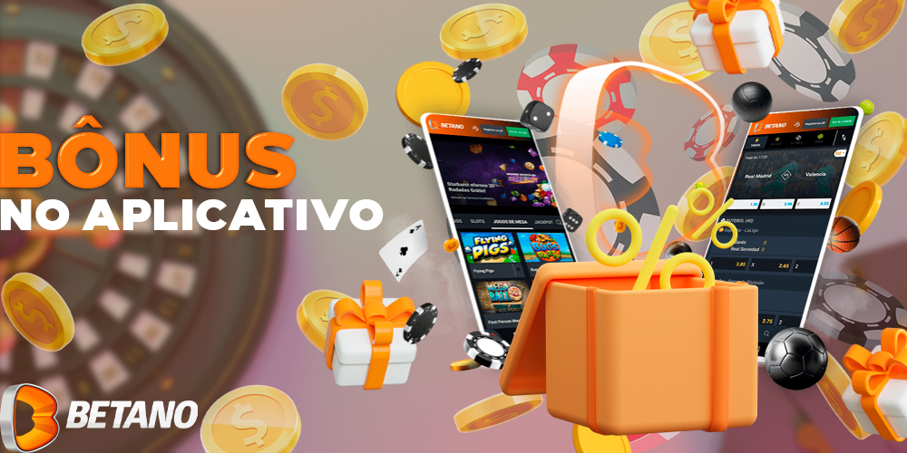 Bônus e promoções no aplicativo móvel Betano