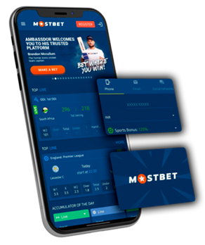 Logotipo de análise do aplicativo móvel MostBet