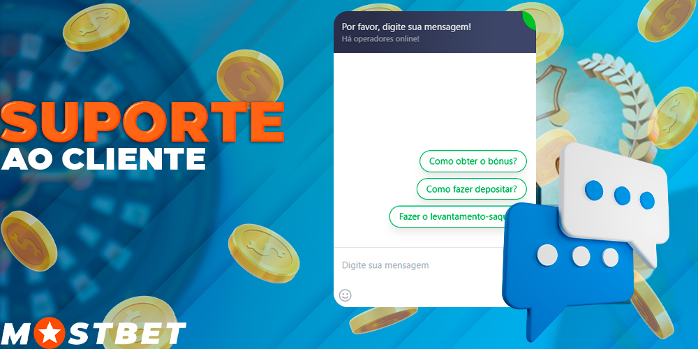 Suporte ao cliente 24/7 para usuários brasileiros da MostBet