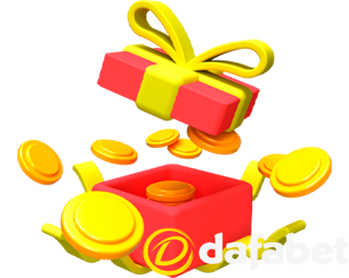 Logotipo de bônus e promoções no site da Dafabet Brasil