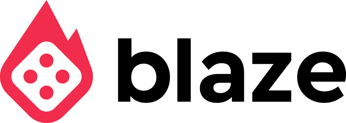 Logotipo da empresa de apostas Blaze Brasil