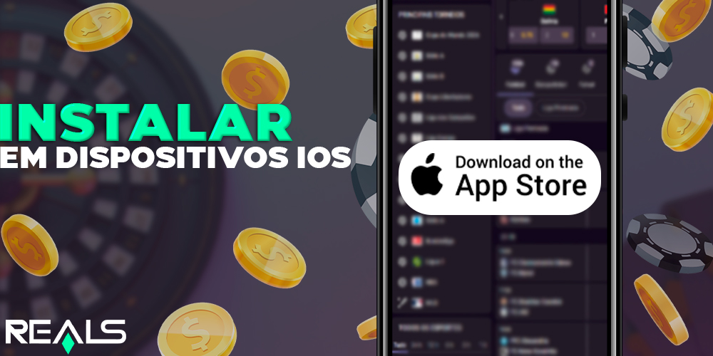 Instalando o aplicativo móvel da Realsbet Brasil no iOS