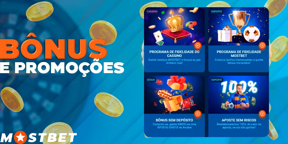 Bônus e promoções da MostBet para o Brasil