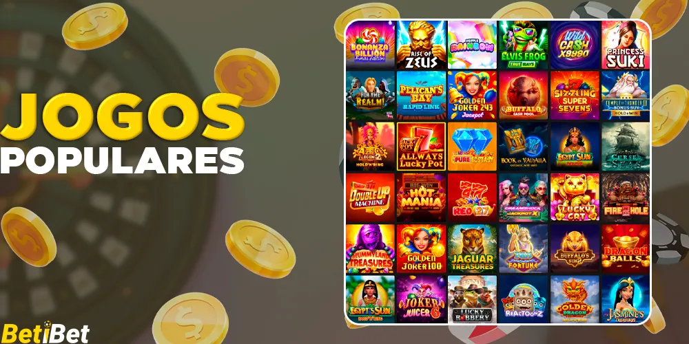 Jogos populares de cassino